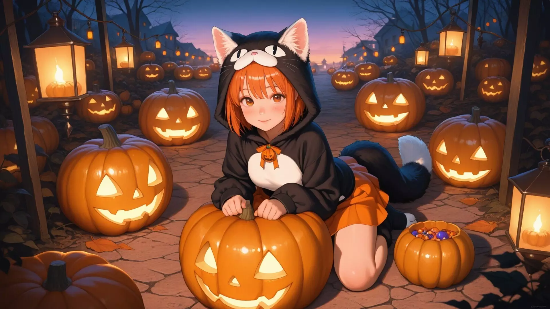 -Halloween Waifu-游戏截图-好玩游戏库