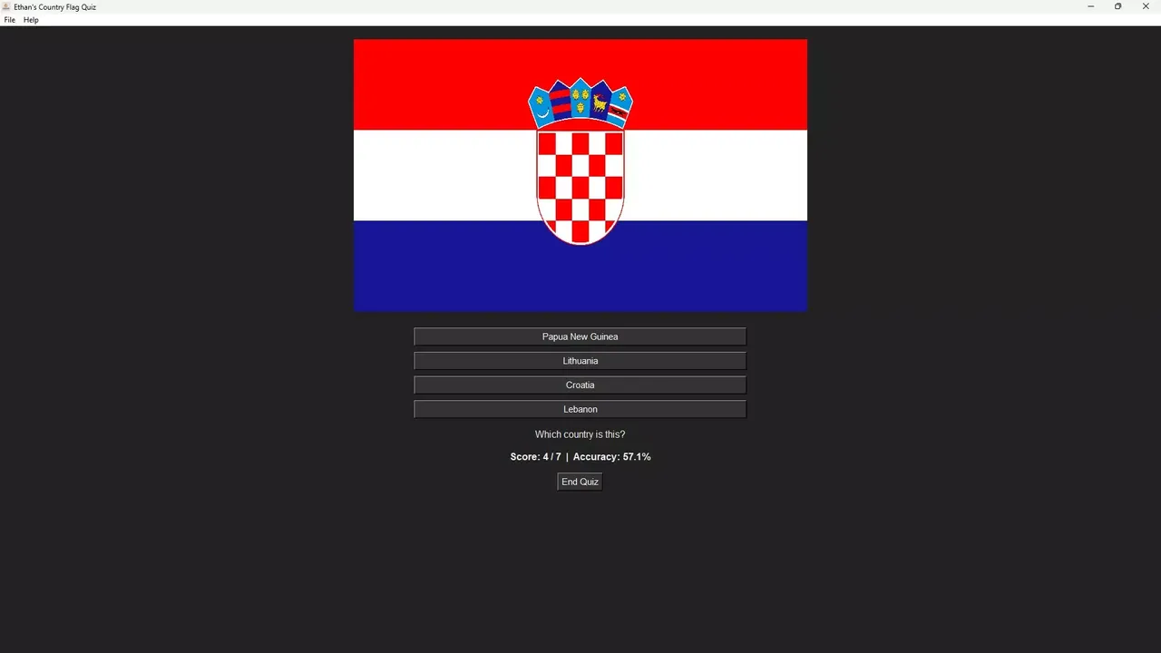 -Ethan's Flag Quiz Game-游戏截图-好玩游戏库
