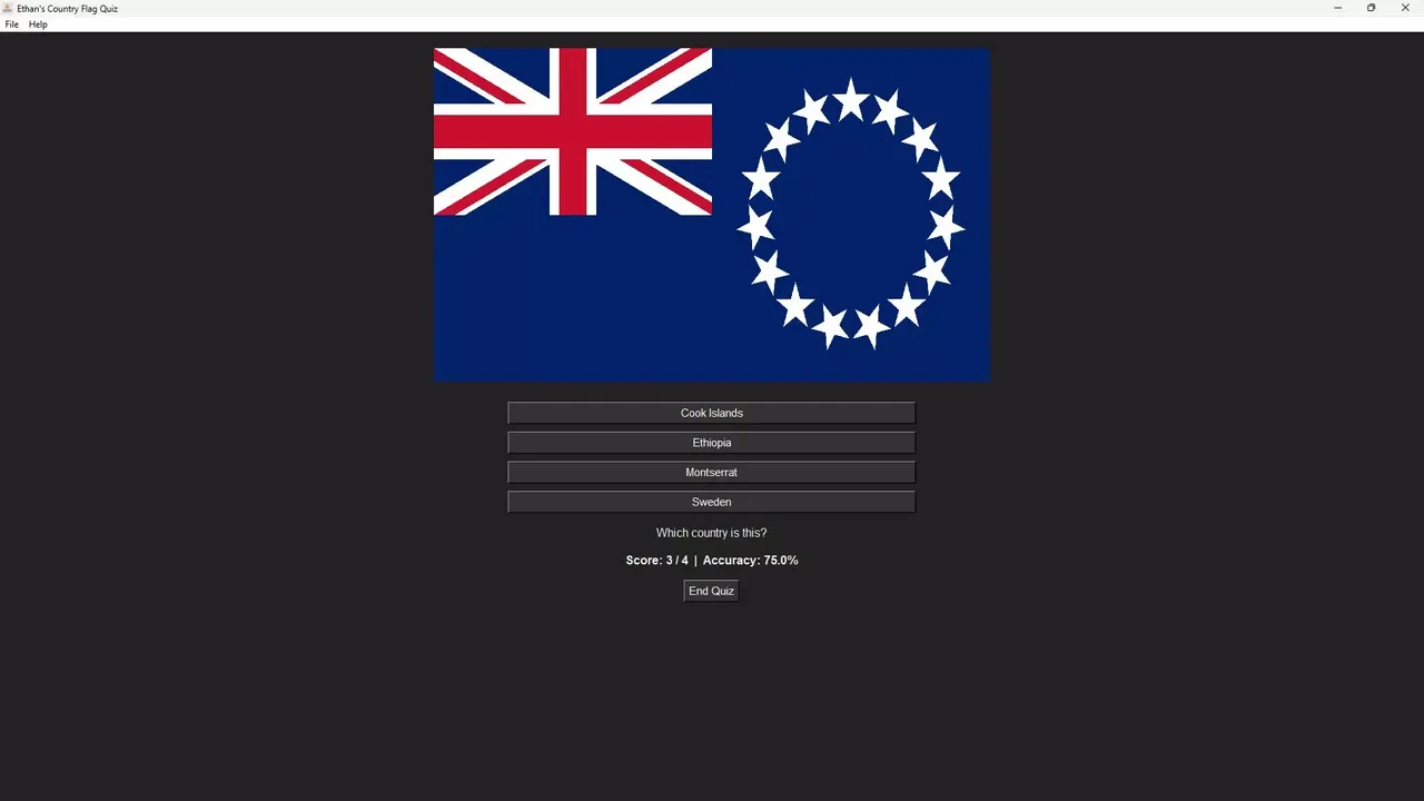-Ethan's Flag Quiz Game-游戏截图-好玩游戏库