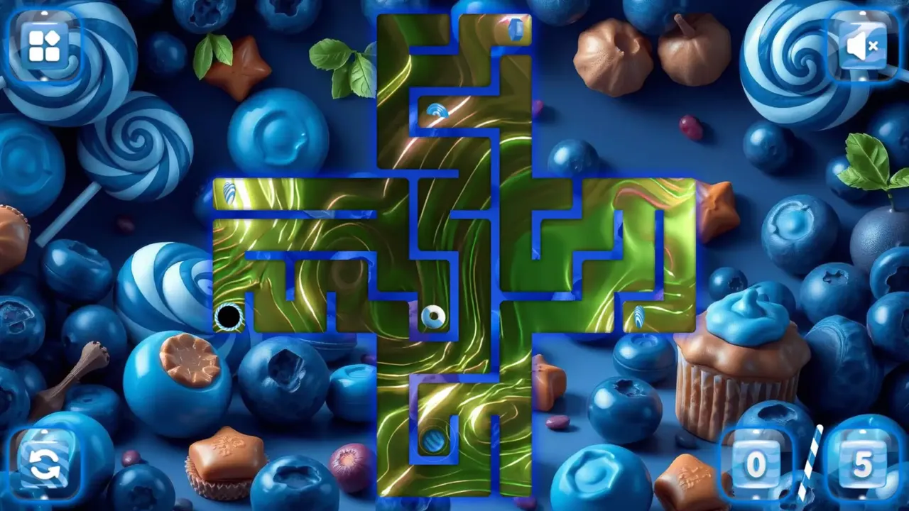 -Sweetie Candy Maze: Blueberry-游戏截图-好玩游戏库