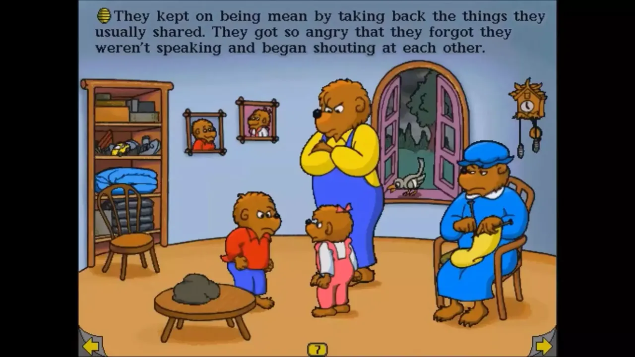 -The Berenstain Bears Get in a Fight-游戏截图-好玩游戏库