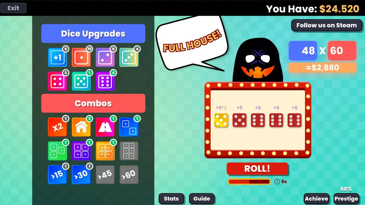 -Mini Idle Dice Monster-游戏截图-好玩游戏库