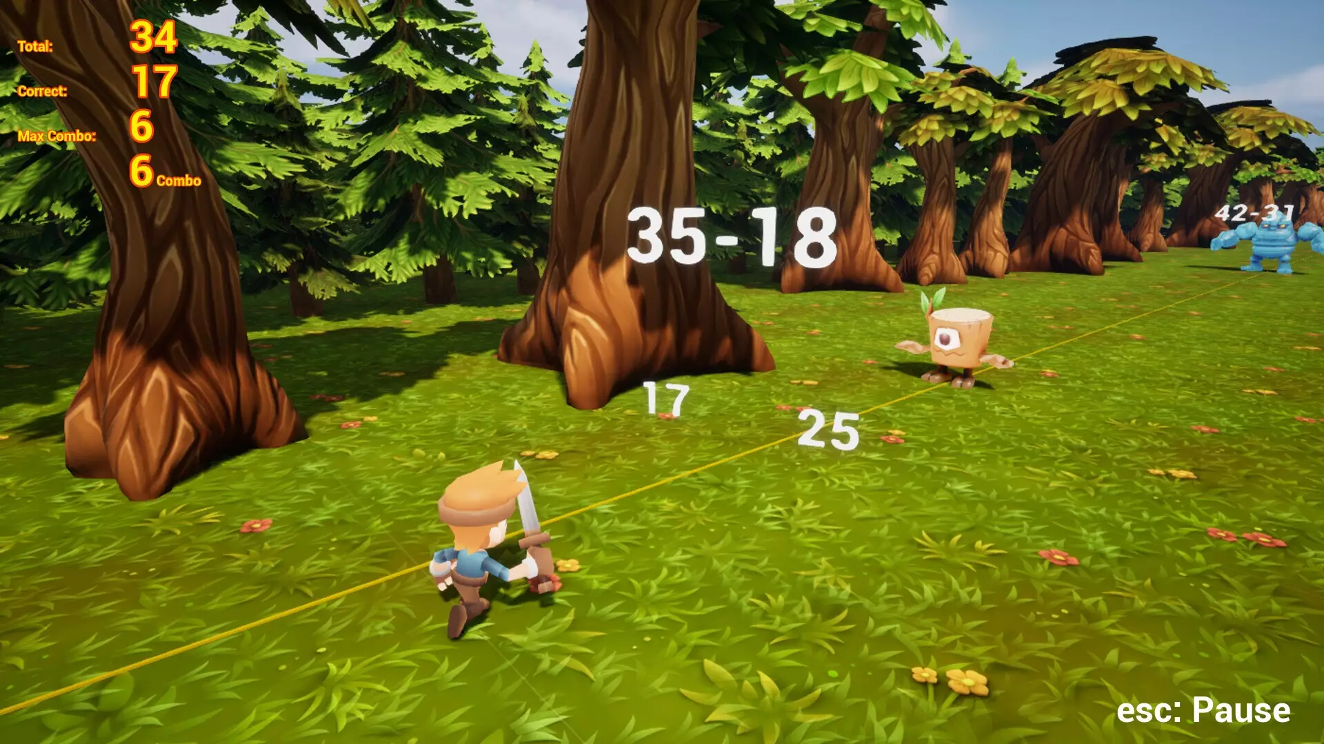 -Math Monster Quest-游戏截图-好玩游戏库