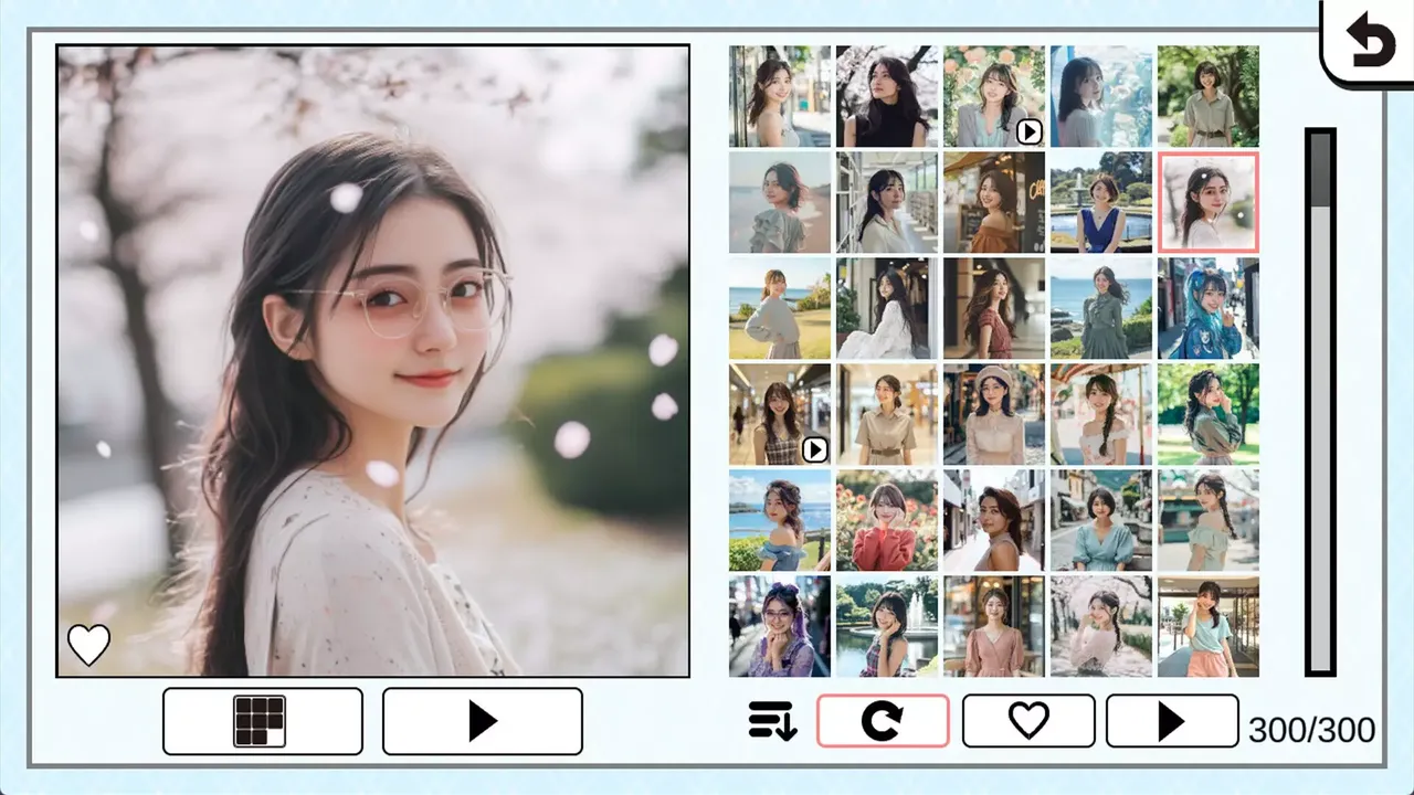 -AI Gallery ”City Girls”-游戏截图-好玩游戏库