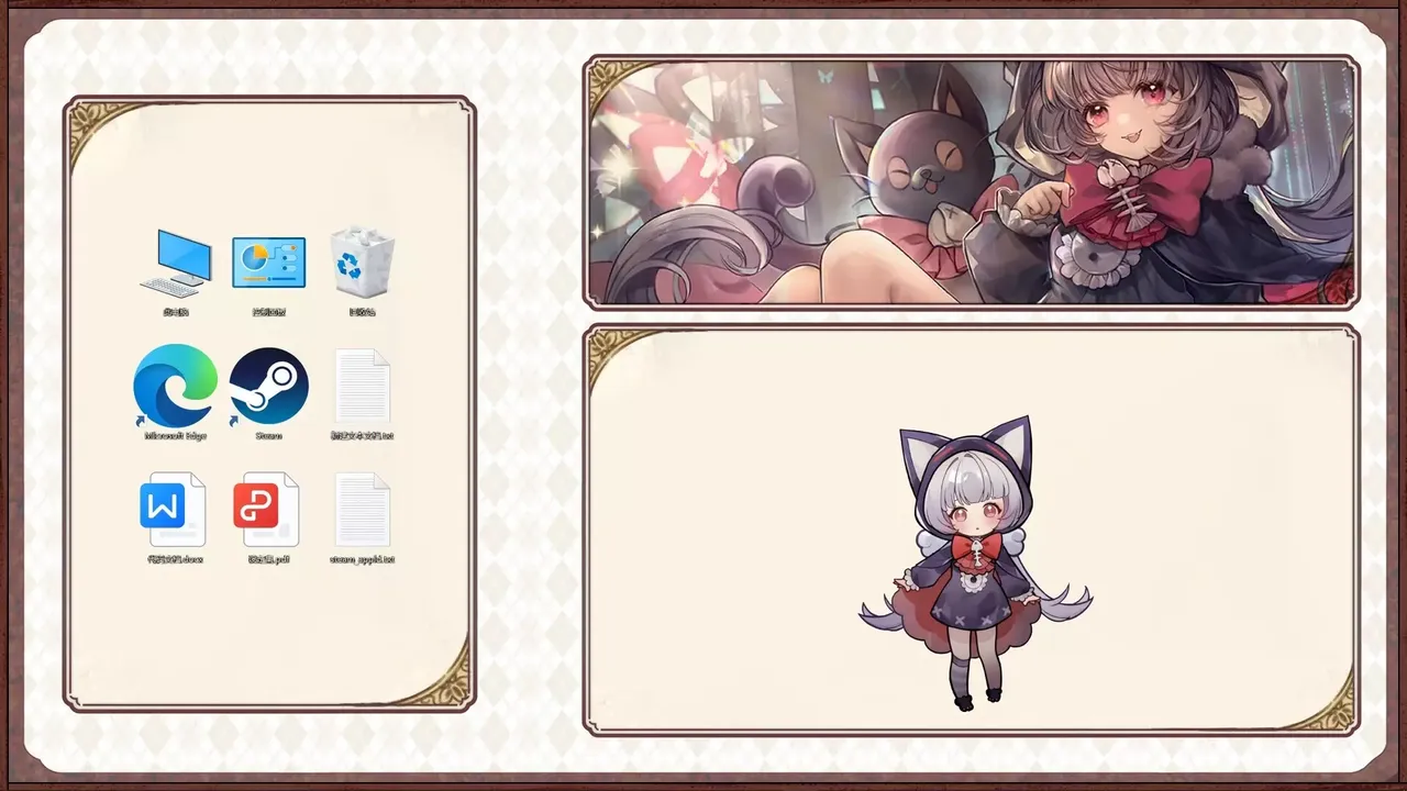 -Desktop Kitten Girl-游戏截图-好玩游戏库