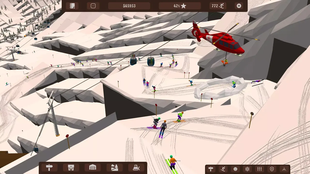 -Octohill Ski Tycoon-游戏截图-好玩游戏库