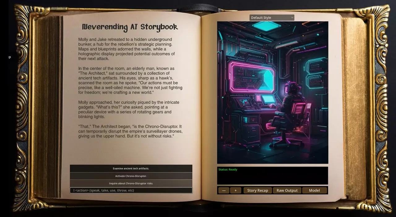 -Neverending AI Storybook-游戏截图-好玩游戏库