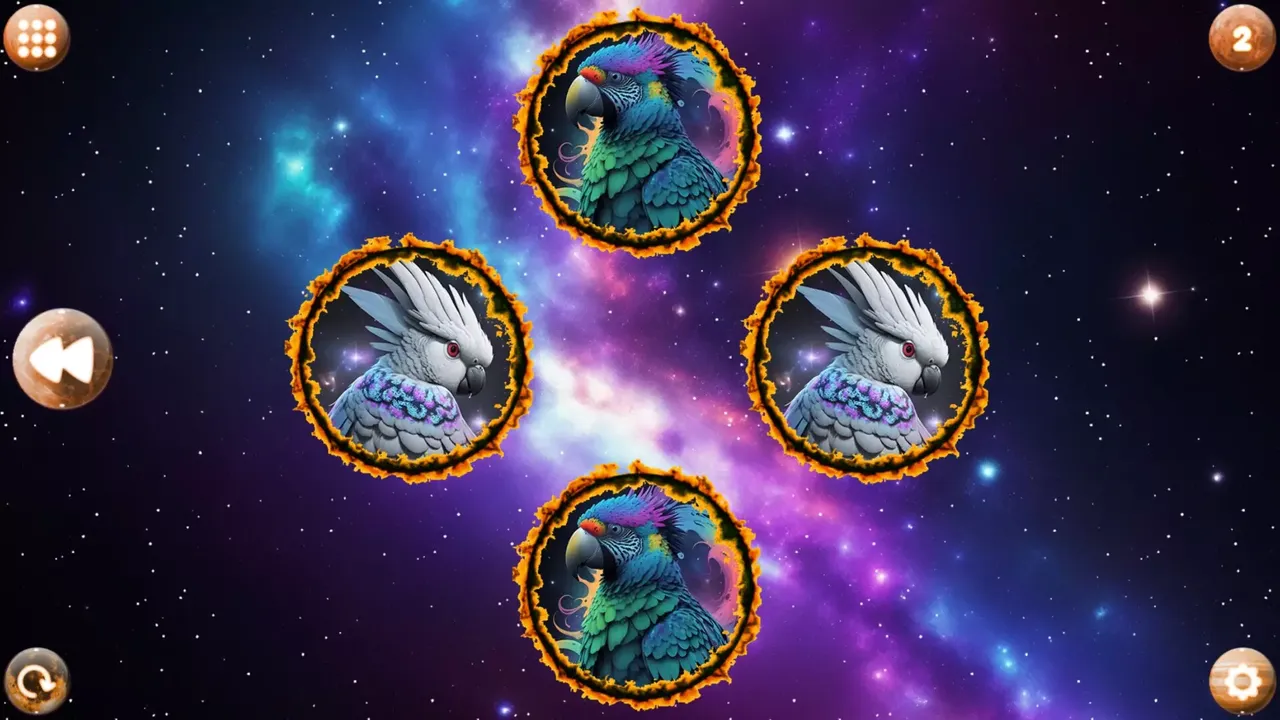 -Space Memory: Parrots-游戏截图-好玩游戏库
