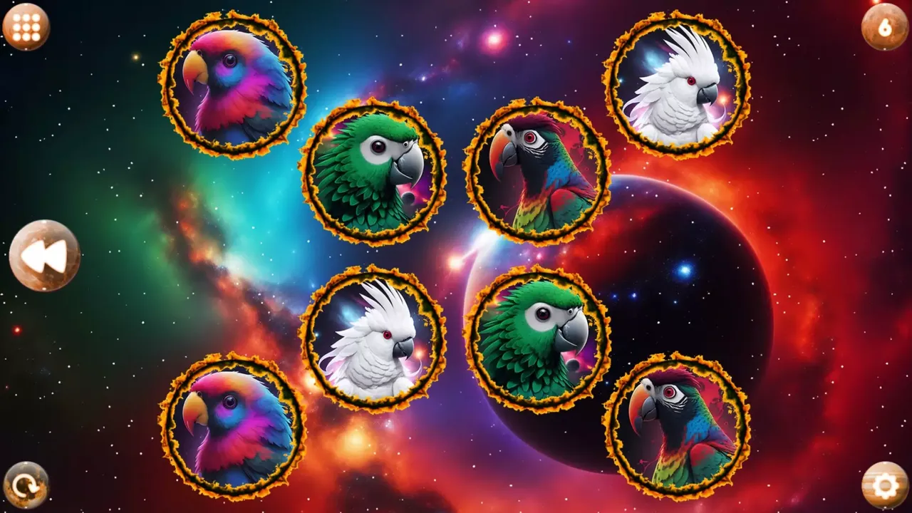 -Space Memory: Parrots-游戏截图-好玩游戏库