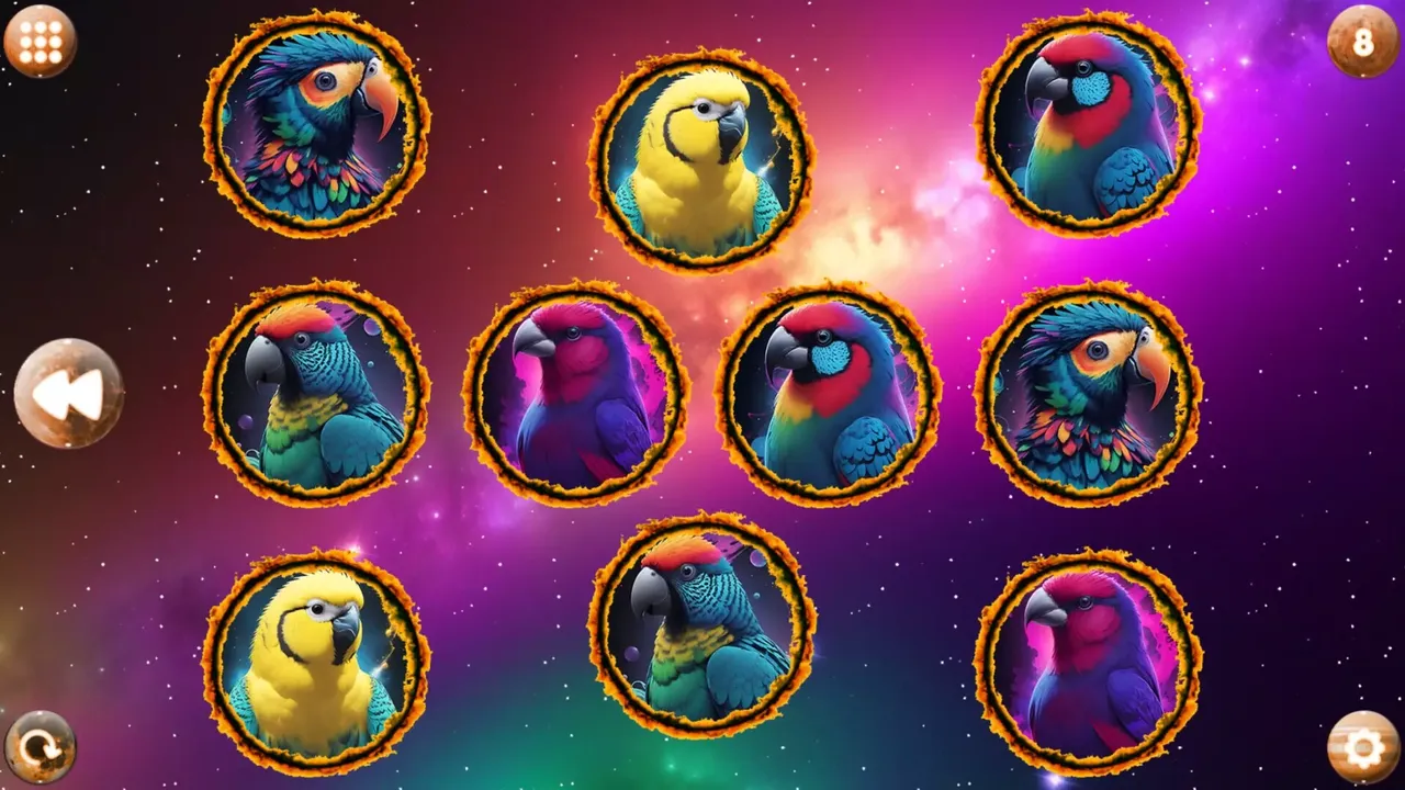 -Space Memory: Parrots-游戏截图-好玩游戏库