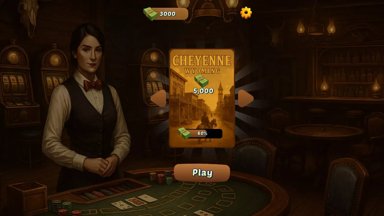 -BlackJack Saloon-游戏截图-好玩游戏库