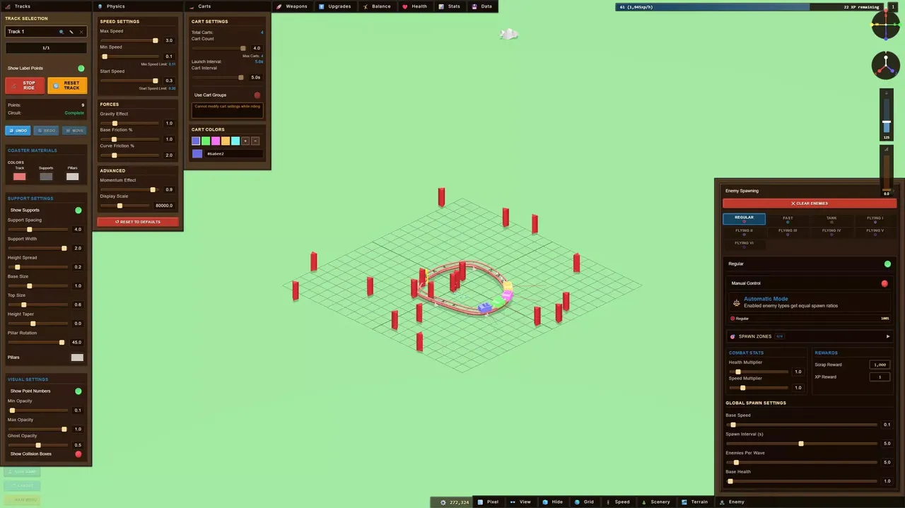 -Coaster Clash 2k99 - Roller Coaster Defense-游戏截图-好玩游戏库