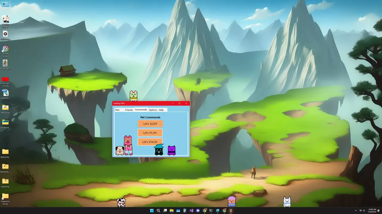 -Datquinso Desktop Pets-游戏截图-好玩游戏库