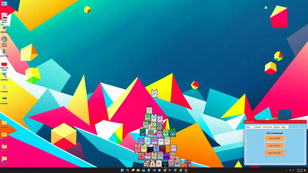 -Datquinso Desktop Pets-游戏截图-好玩游戏库