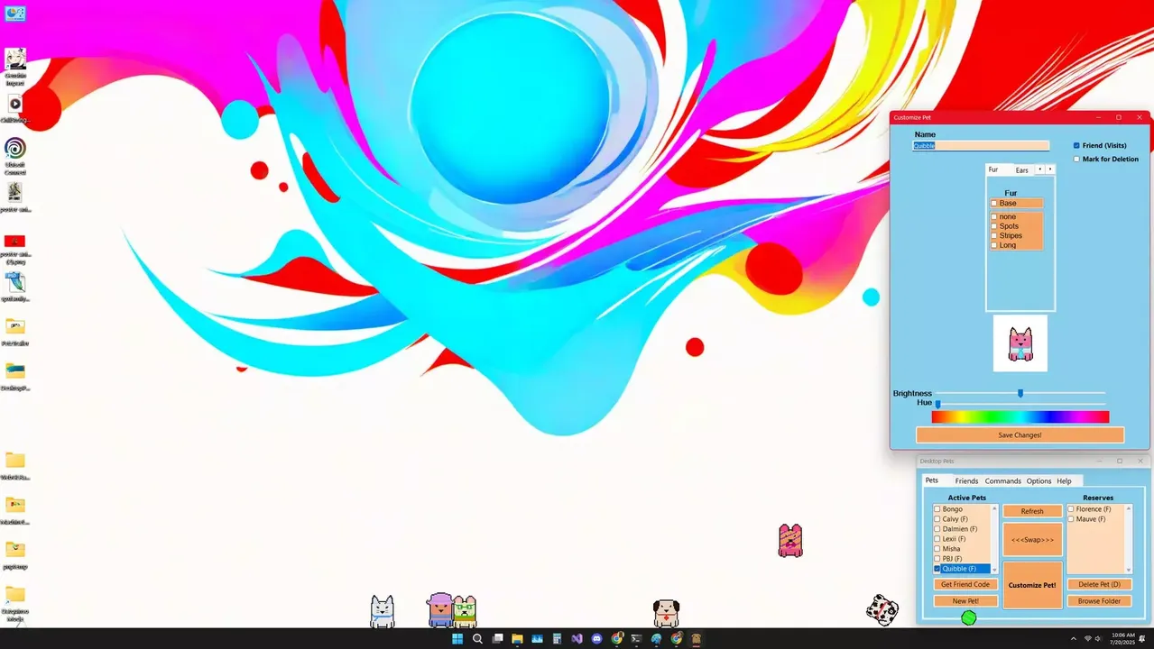 -Datquinso Desktop Pets-游戏截图-好玩游戏库