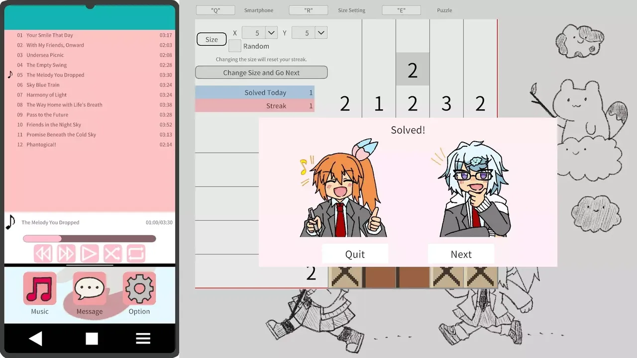 -I Wanna Play That Picture Puzzle with Numbers All Day!-游戏截图-好玩游戏库