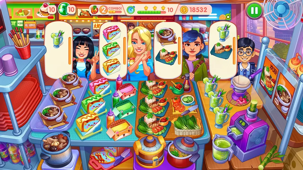 -Cooking Craze-游戏截图-好玩游戏库