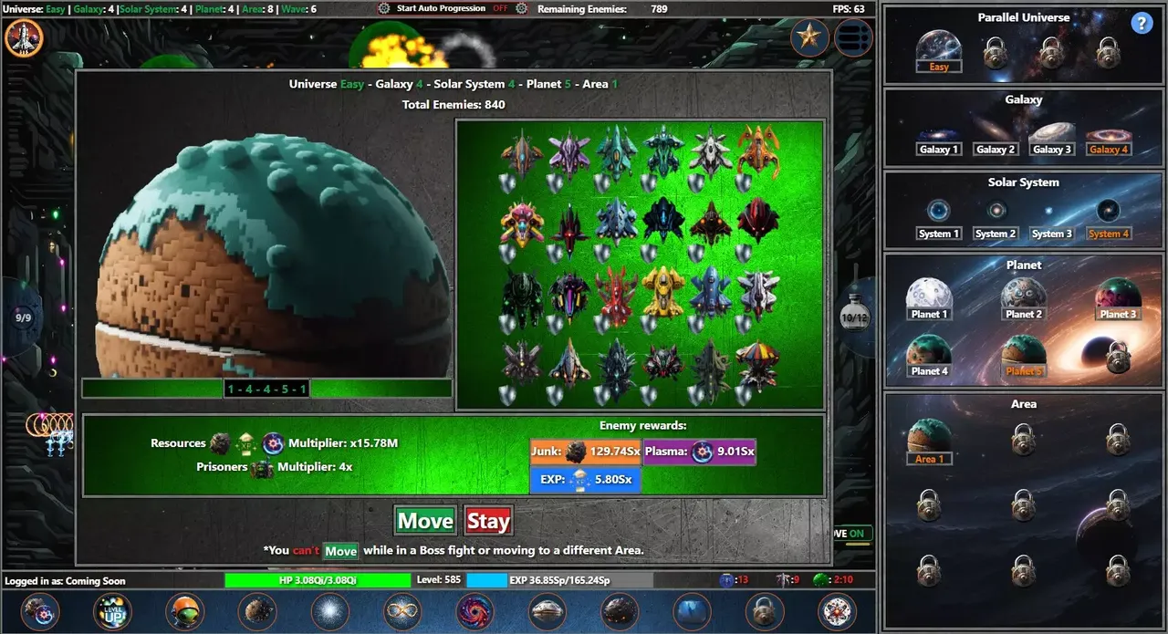 -Galaxy Idle Clicker-游戏截图-好玩游戏库