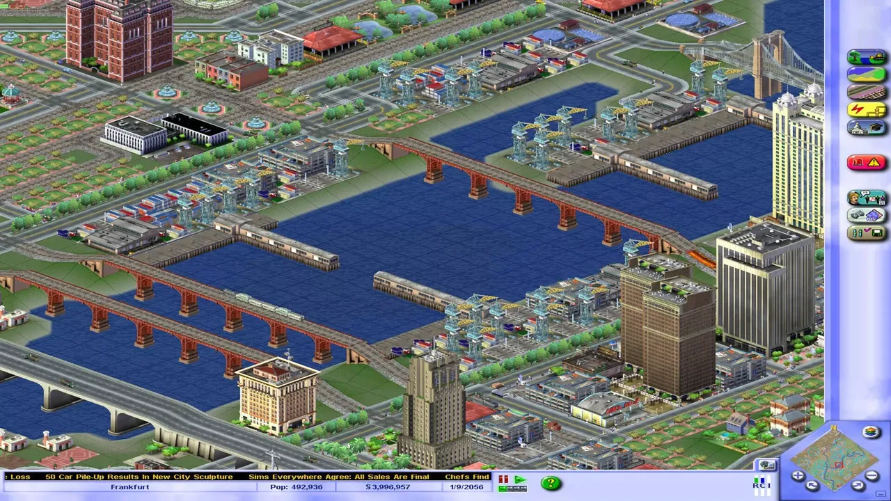 -Sim City 3000 Unlimited-游戏截图-好玩游戏库
