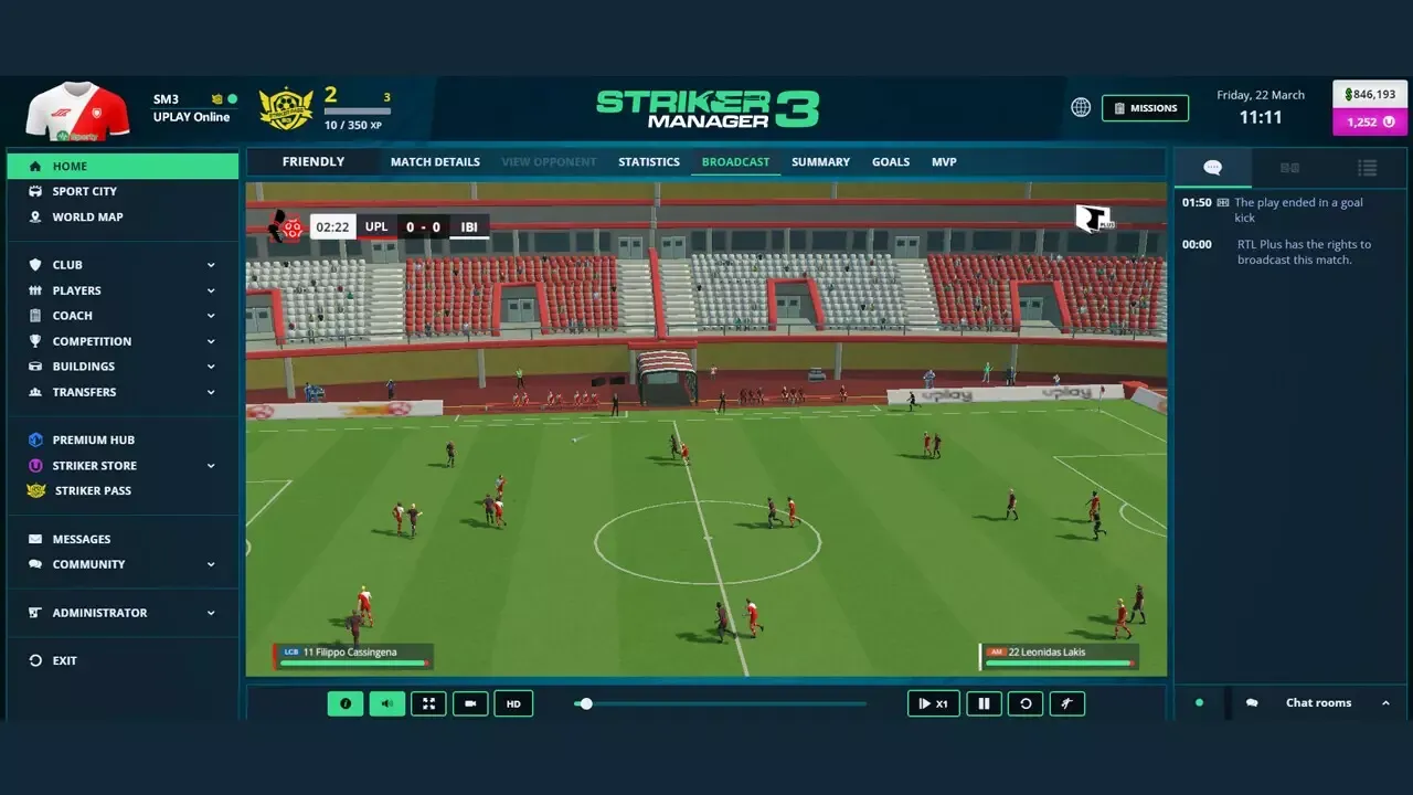 -Striker Manager 3-游戏截图-好玩游戏库