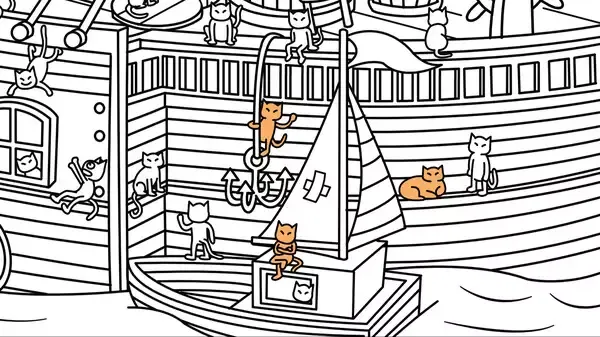 -Hidden Cats - Pirates-游戏截图-好玩游戏库