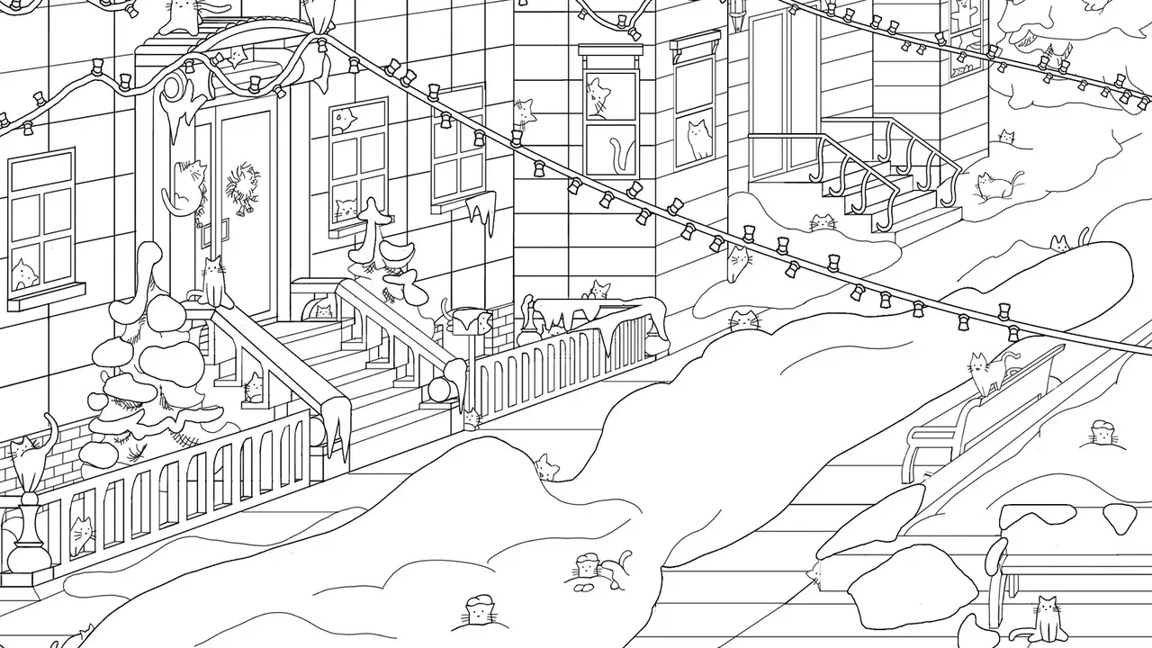 -Hidden Winter Cats-游戏截图-好玩游戏库