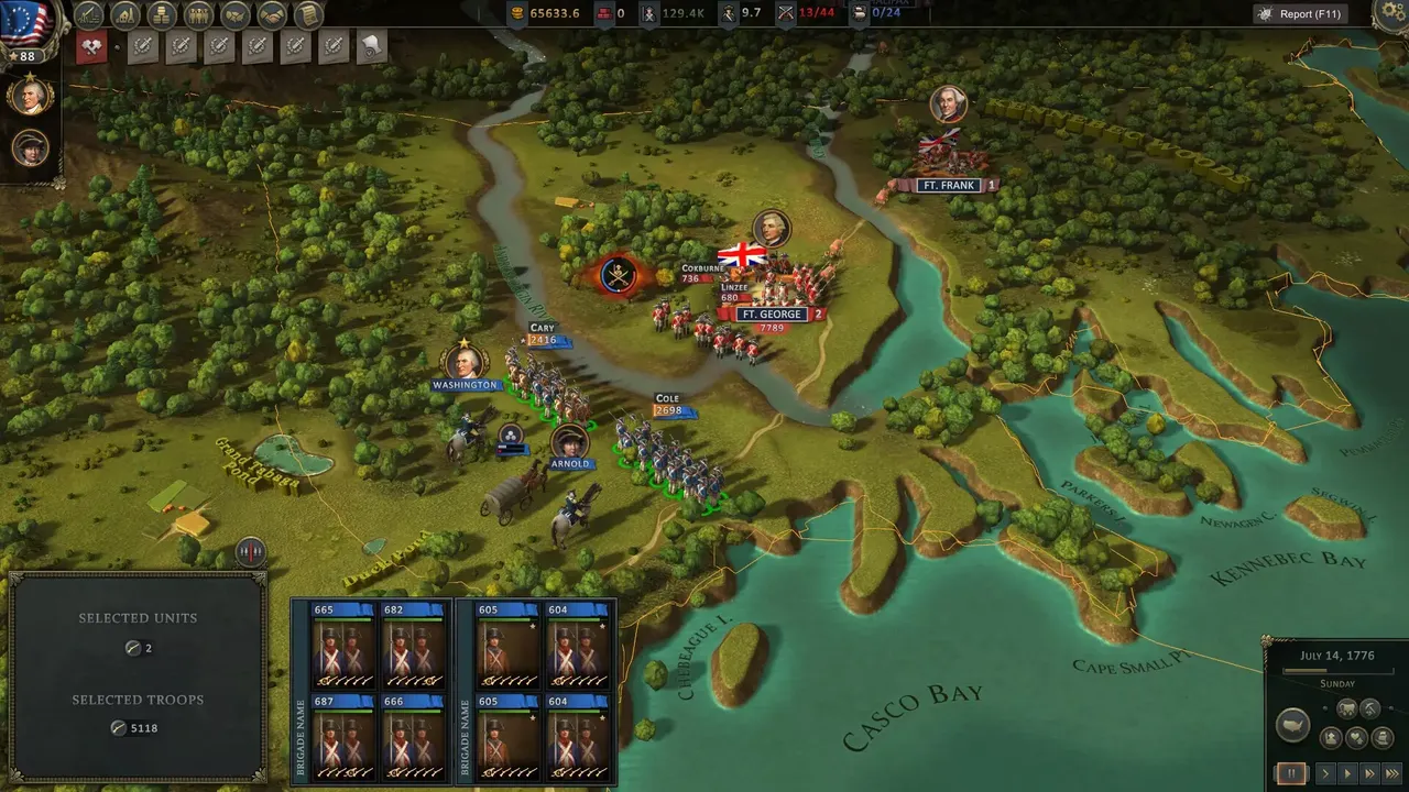 -Ultimate General: American Revolution-游戏截图-好玩游戏库