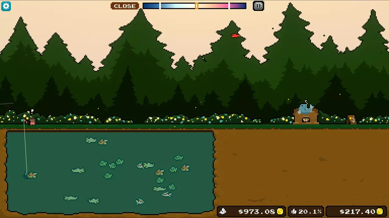-Pocket Idler: Fishing Pond-游戏截图-好玩游戏库