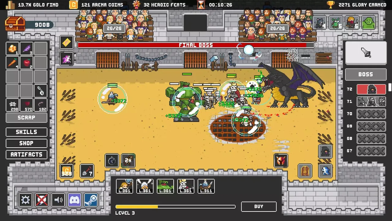 -Clicker Arena-游戏截图-好玩游戏库