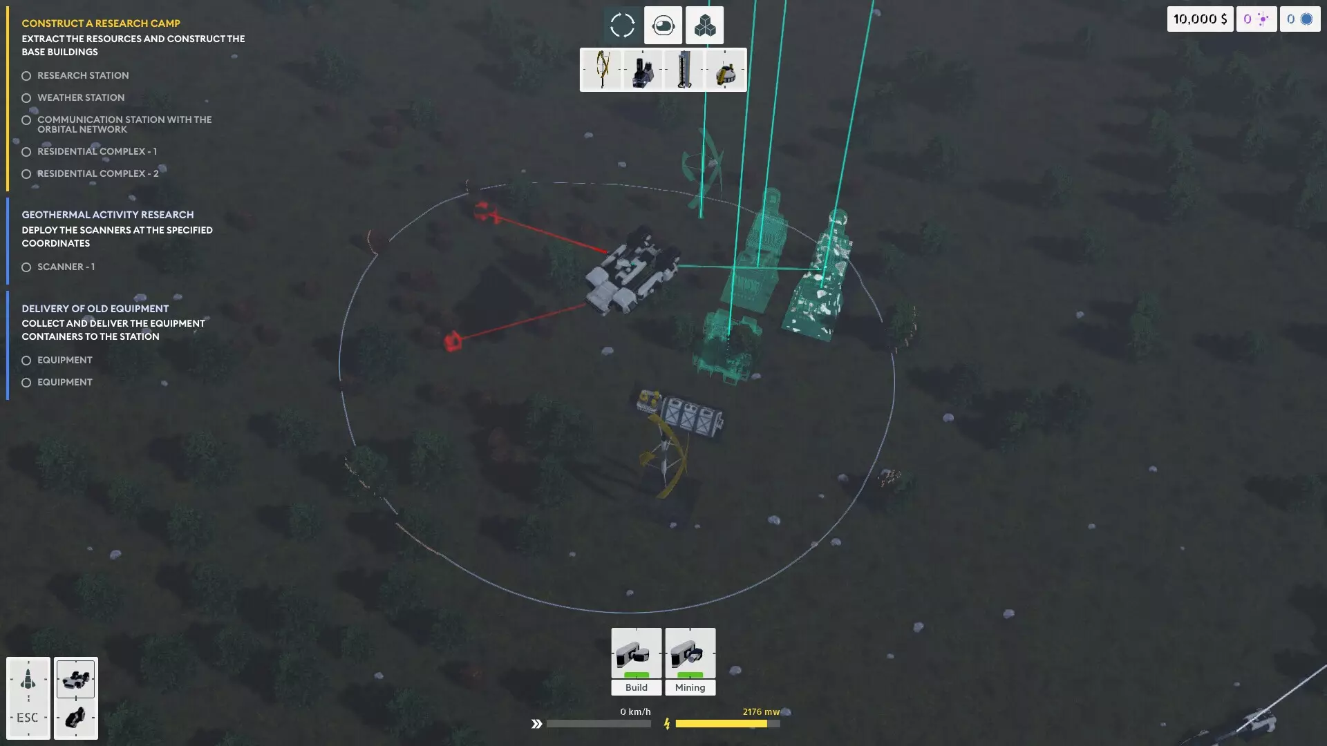 Oasis Mission: Sci-Fi Economic Colony Sim