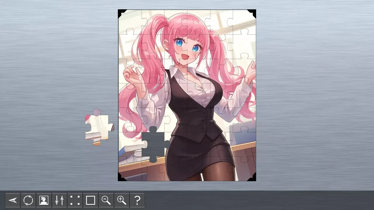 -Anime Girl Puzzles-游戏截图-好玩游戏库