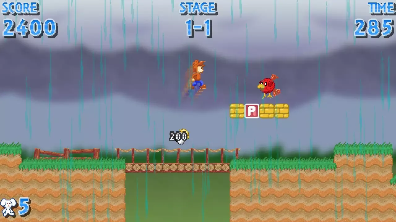 -Mandew vs the Forever Rain+-游戏截图-好玩游戏库