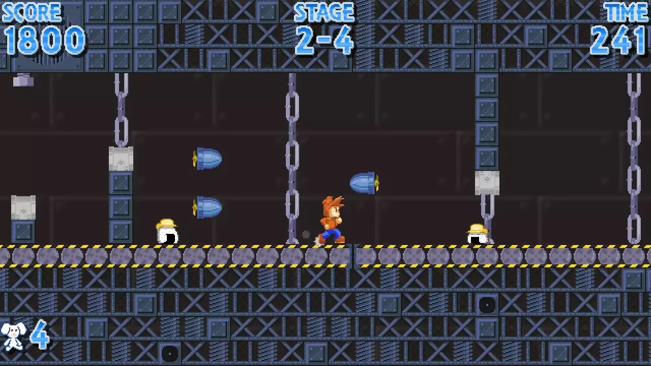 -Mandew vs the Forever Rain+-游戏截图-好玩游戏库