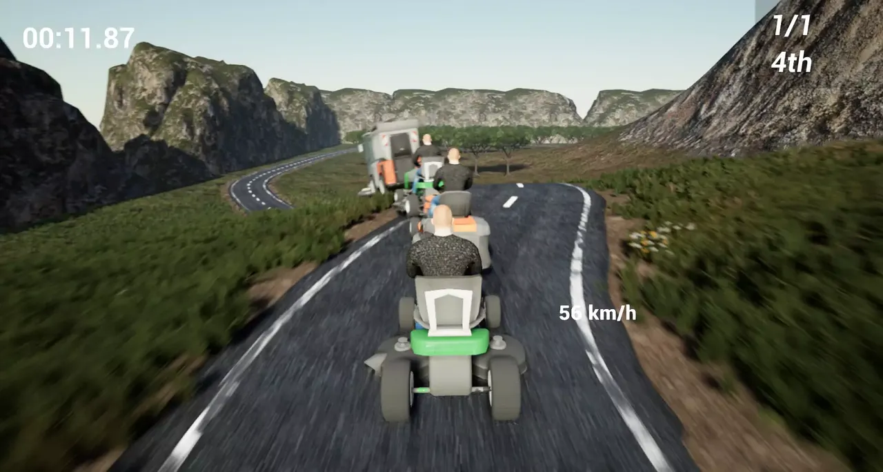 -Lawnmower Game Racing 2: Drunken-游戏截图-好玩游戏库