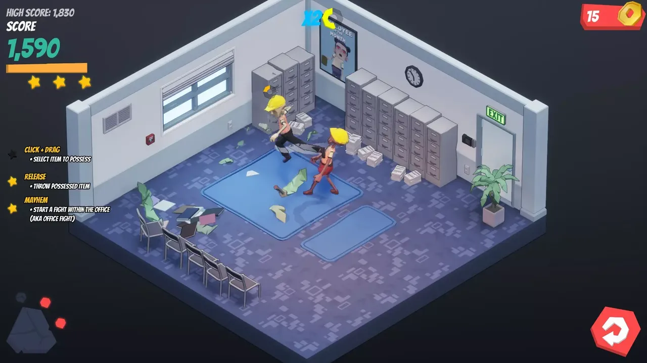 -Office Fight-游戏截图-好玩游戏库