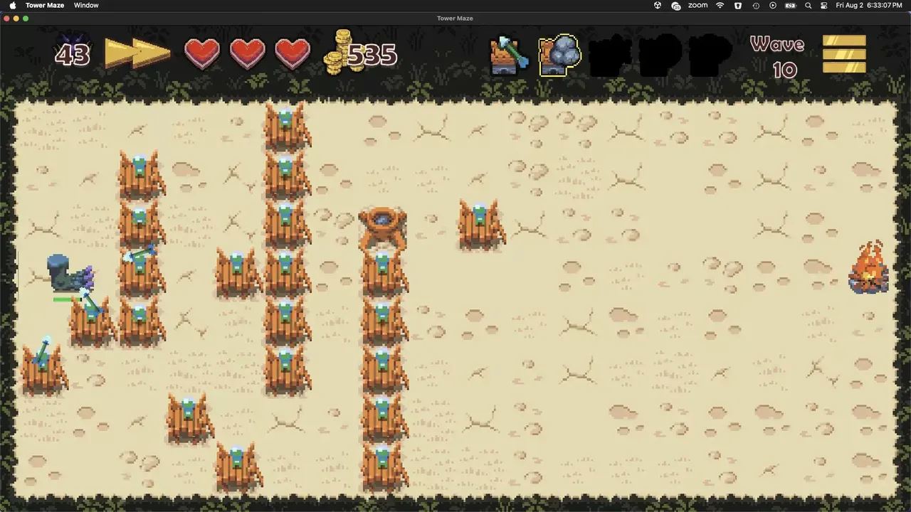 -Tower Maze Defense-游戏截图-好玩游戏库