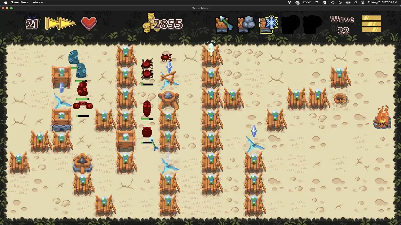 -Tower Maze Defense-游戏截图-好玩游戏库