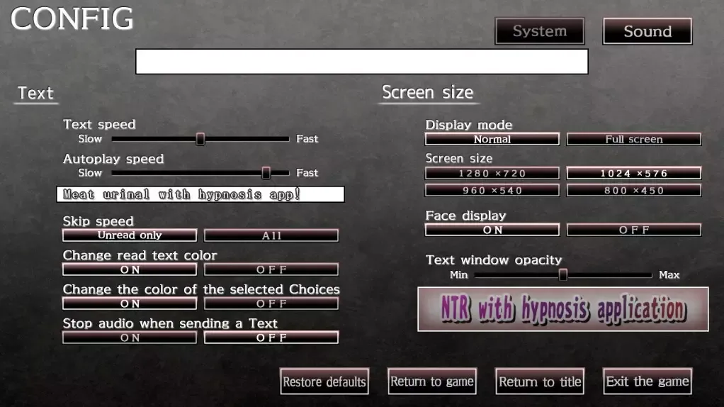 -NTR with hypnosis application-游戏截图-好玩游戏库