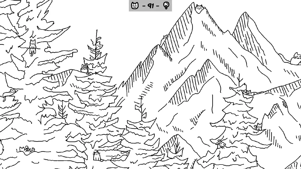 -Looking For Cats In a Badly Drawn Forest-游戏截图-好玩游戏库