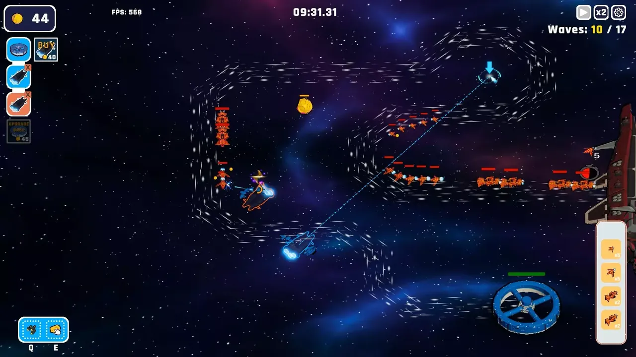 -Space Cheese Defenders-游戏截图-好玩游戏库