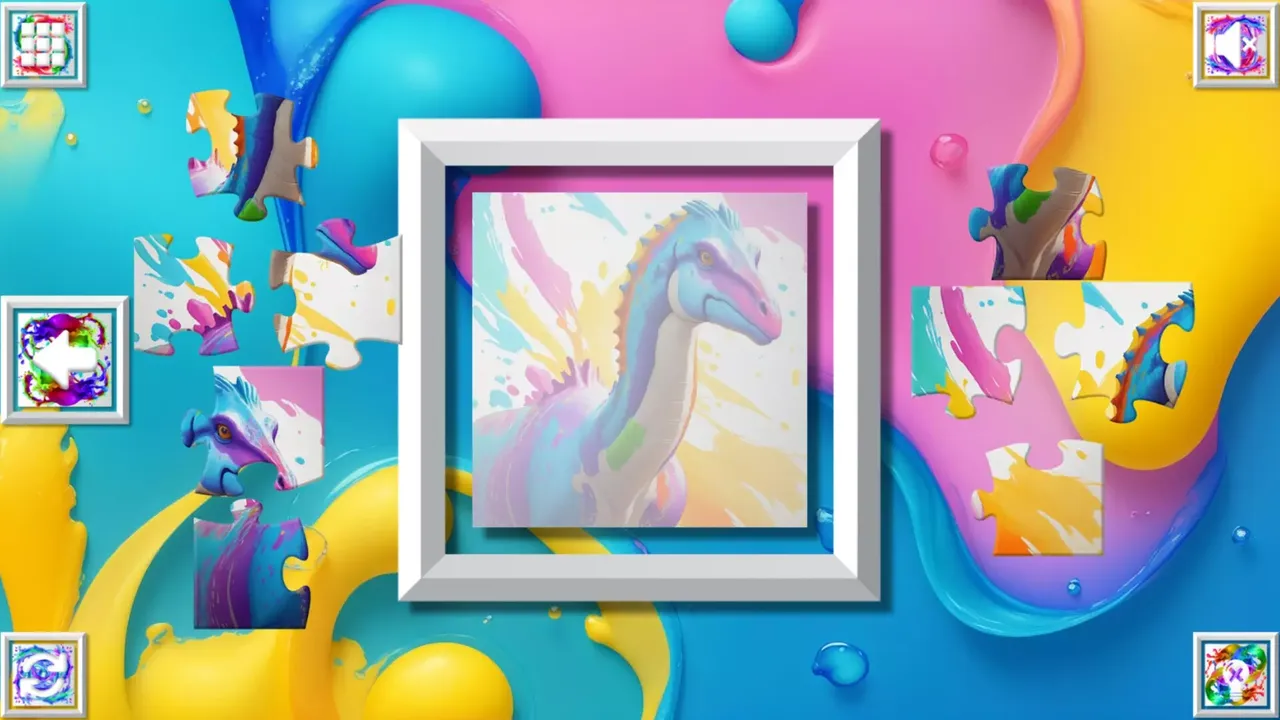 -Color Splash: Dinosaurs-游戏截图-好玩游戏库