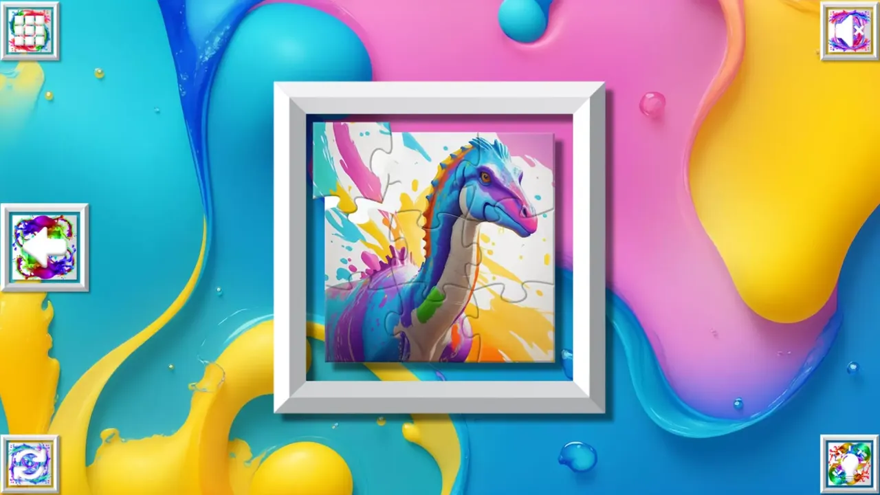 -Color Splash: Dinosaurs-游戏截图-好玩游戏库