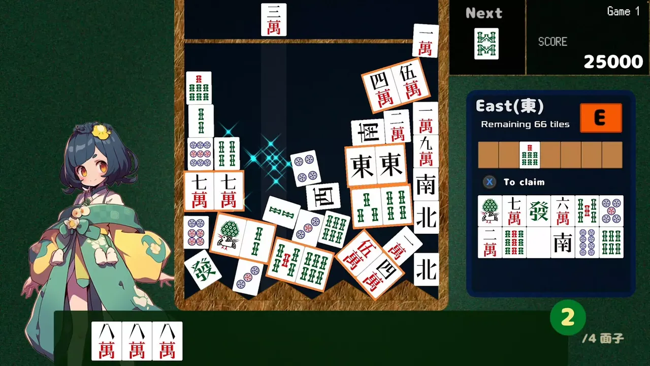 -Drop Mahjong tiles-游戏截图-好玩游戏库