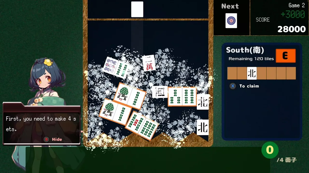 -Drop Mahjong tiles-游戏截图-好玩游戏库