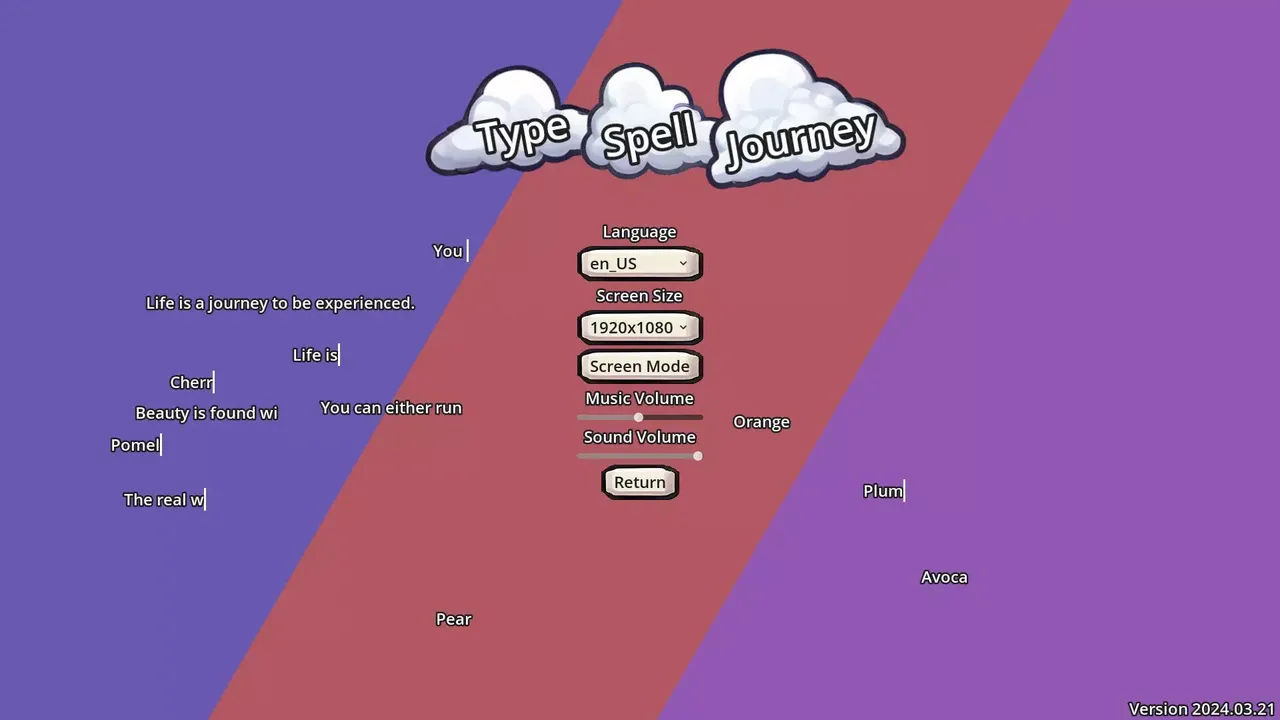 -TypeSpell Journey-游戏截图-好玩游戏库