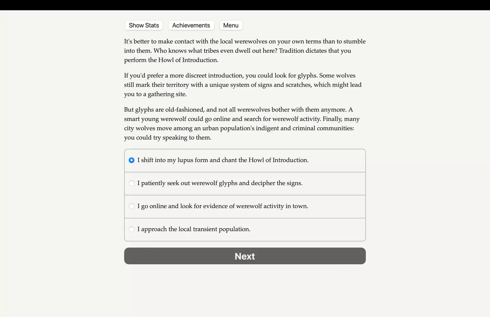 Werewolf: The Apocalypse — The Book of Hungry Names