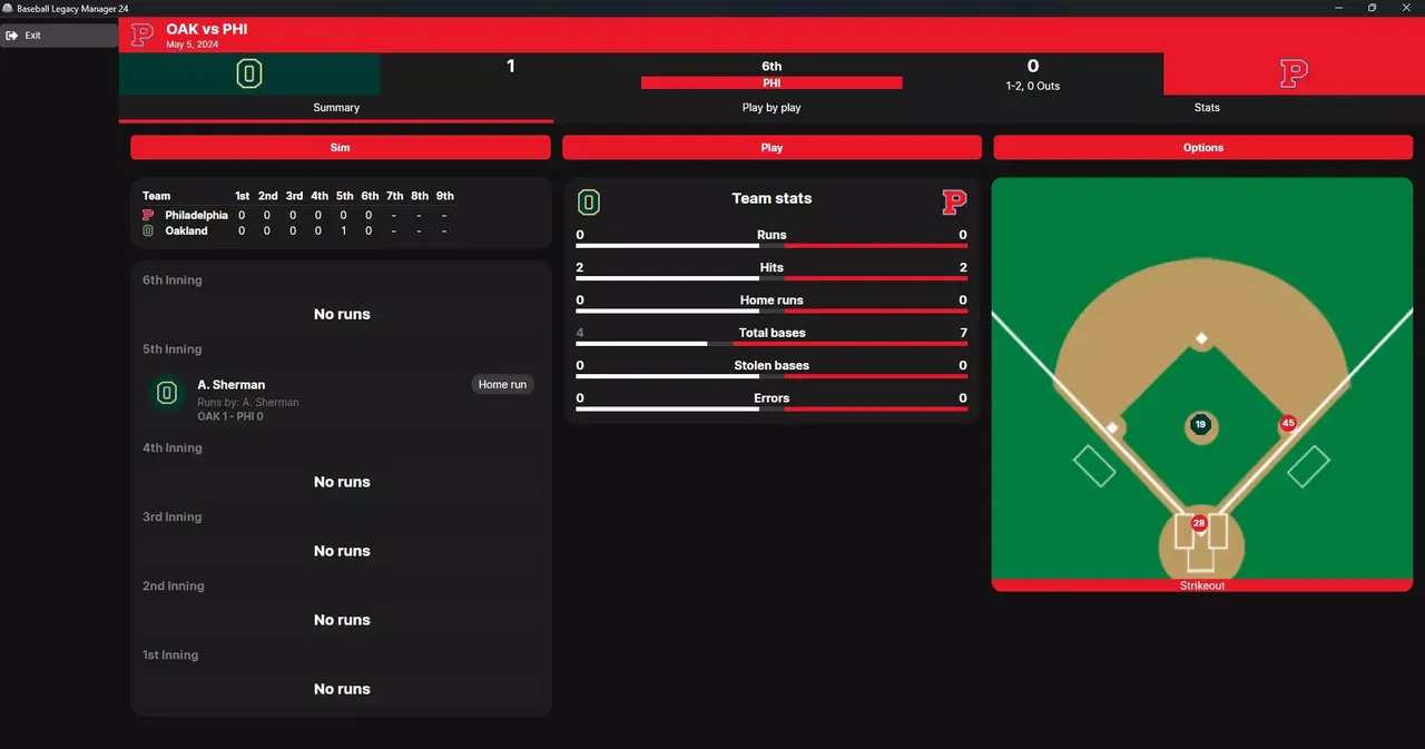 -Baseball Legacy Manager 24-游戏截图-好玩游戏库