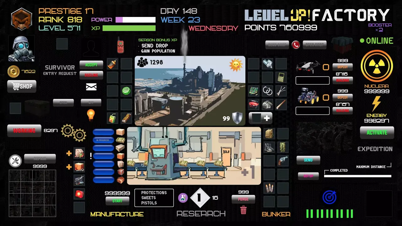 -Level UP! Factory-游戏截图-好玩游戏库
