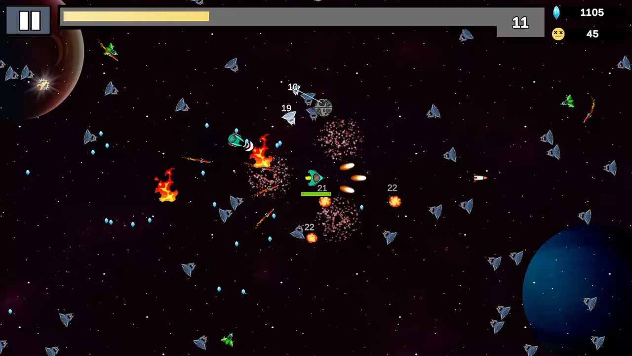 -Space Horde Attack-游戏截图-好玩游戏库