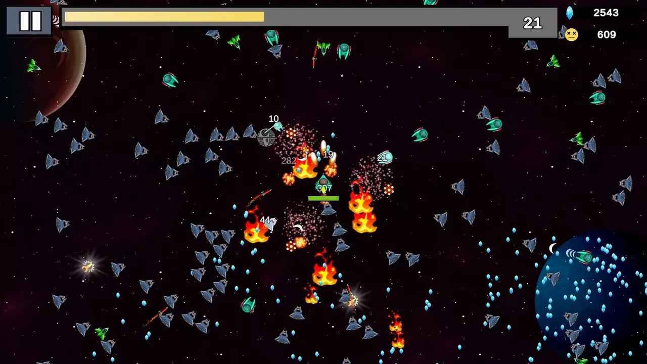 -Space Horde Attack-游戏截图-好玩游戏库